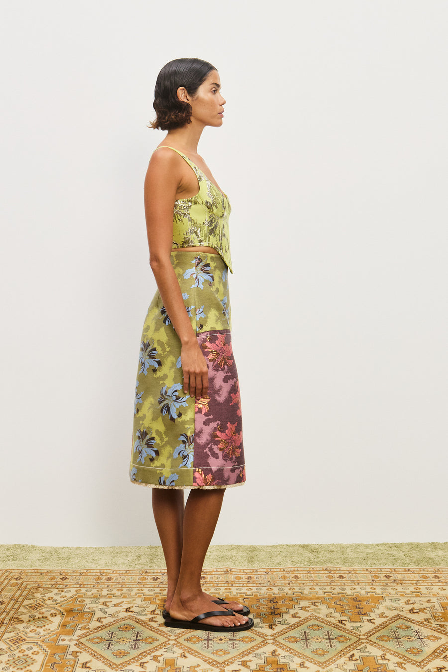 Adriana Jacquard Skirt- Preorder Skirts Alèmais