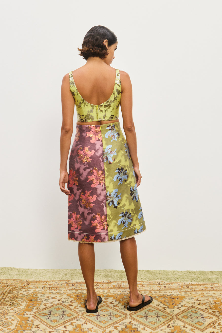 Adriana Jacquard Skirt- Preorder Skirts Alèmais