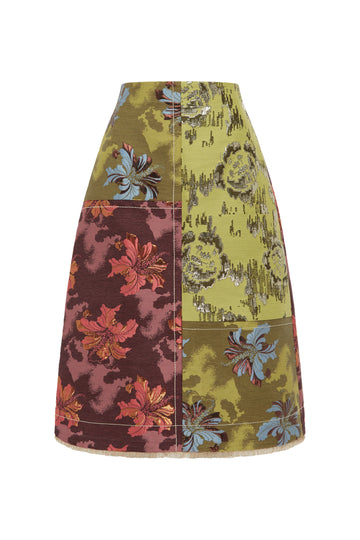 Adriana Jacquard Skirt- Preorder Skirts Alèmais