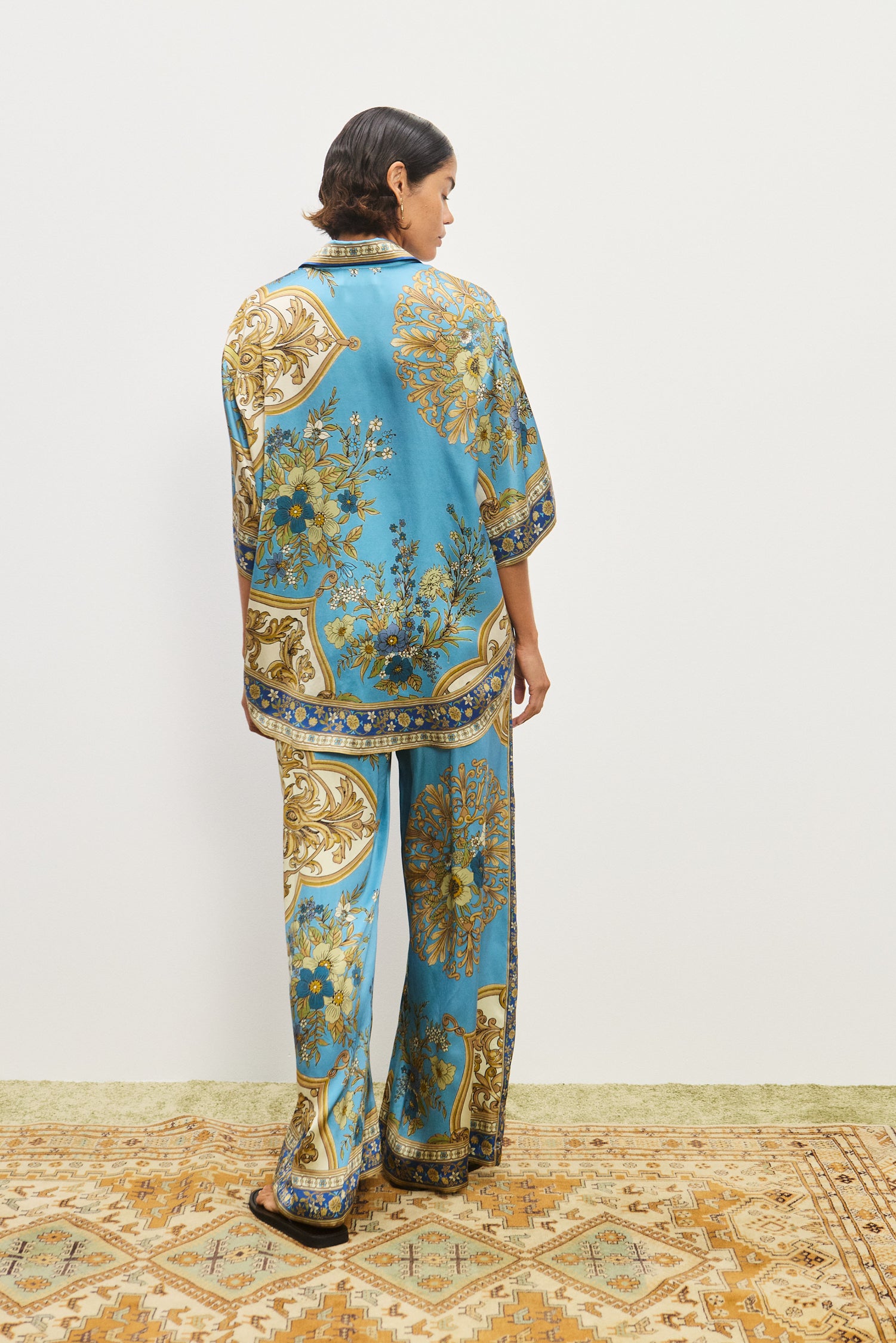 Cassie Silk Pant Pants Alèmais