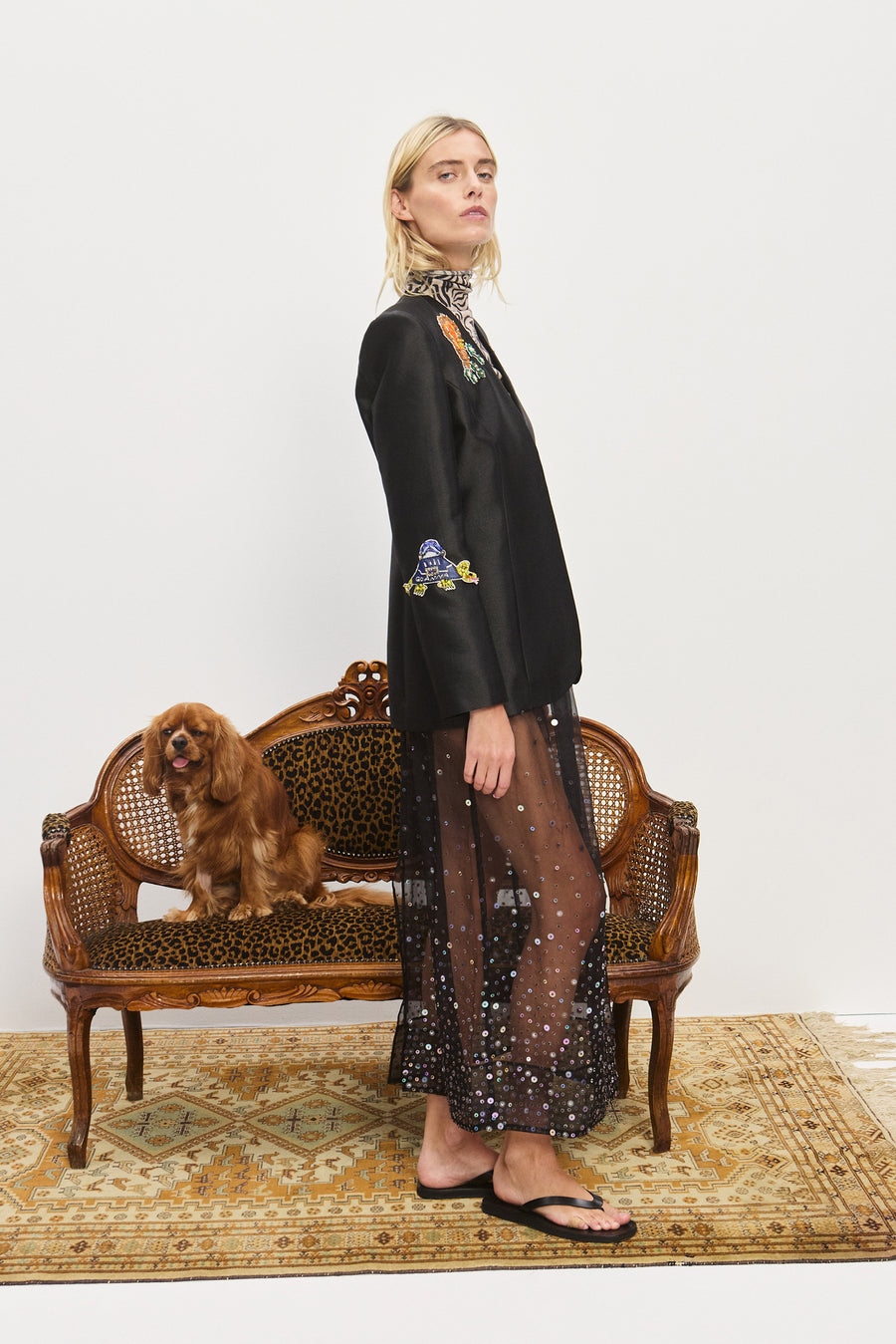 Ginger Embellished Blazer- Preorder Blazer Alèmais