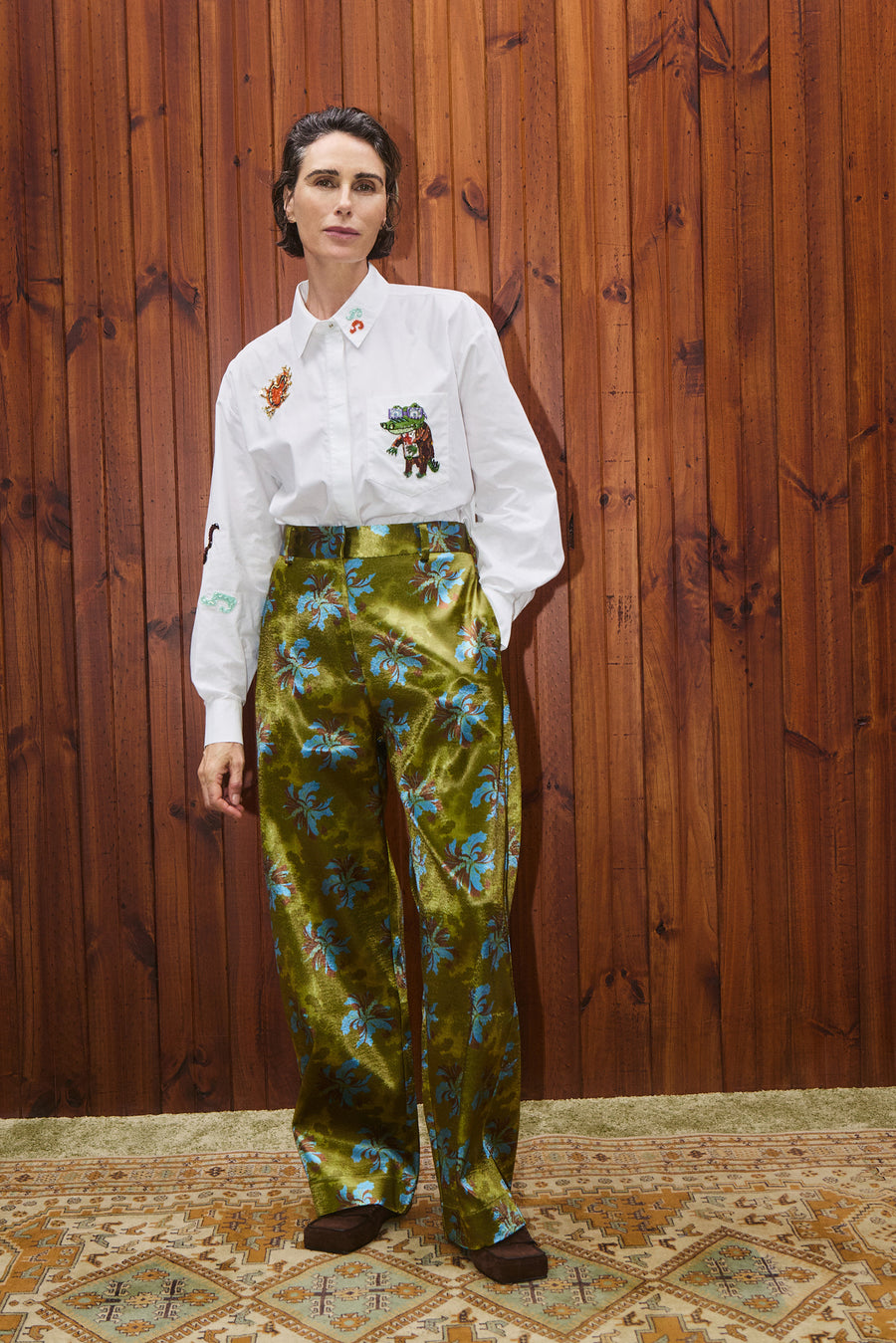 Katerina Embellished Shirt- Preorder shirt Alèmais