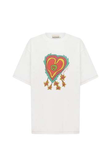 Contessa Heart Tee- Preorder shirt Alèmais