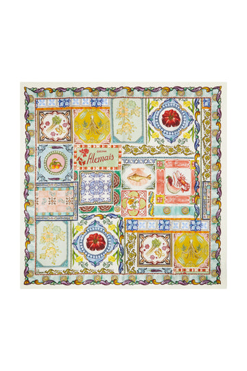 Tommasina Silk Scarf- Preorder scarf Alèmais