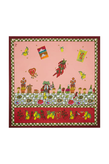 Contessa Silk Scarf- Preorder scarf Alèmais