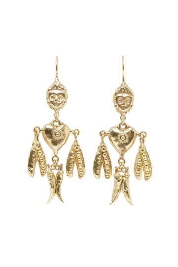 Tesori Chilli Charm Earrings- Preorder Earrings Alèmais