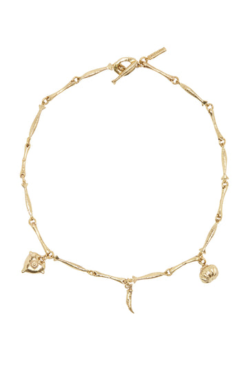 Tesori Multi Charm Necklace- Preorder Necklaces Alèmais