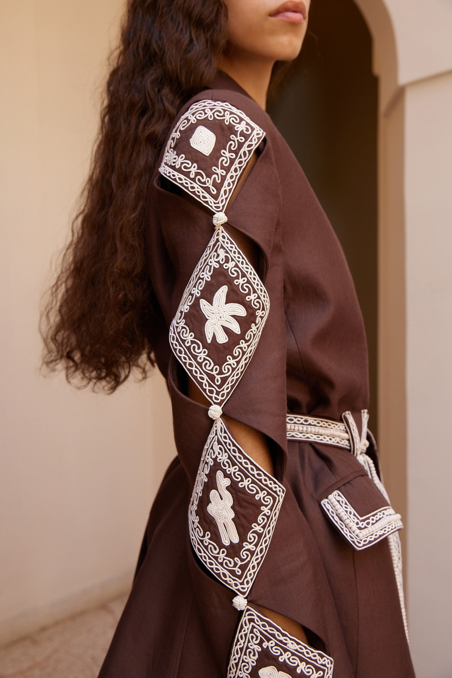 Leandra Corded Blazer Blazer ALEMAIS