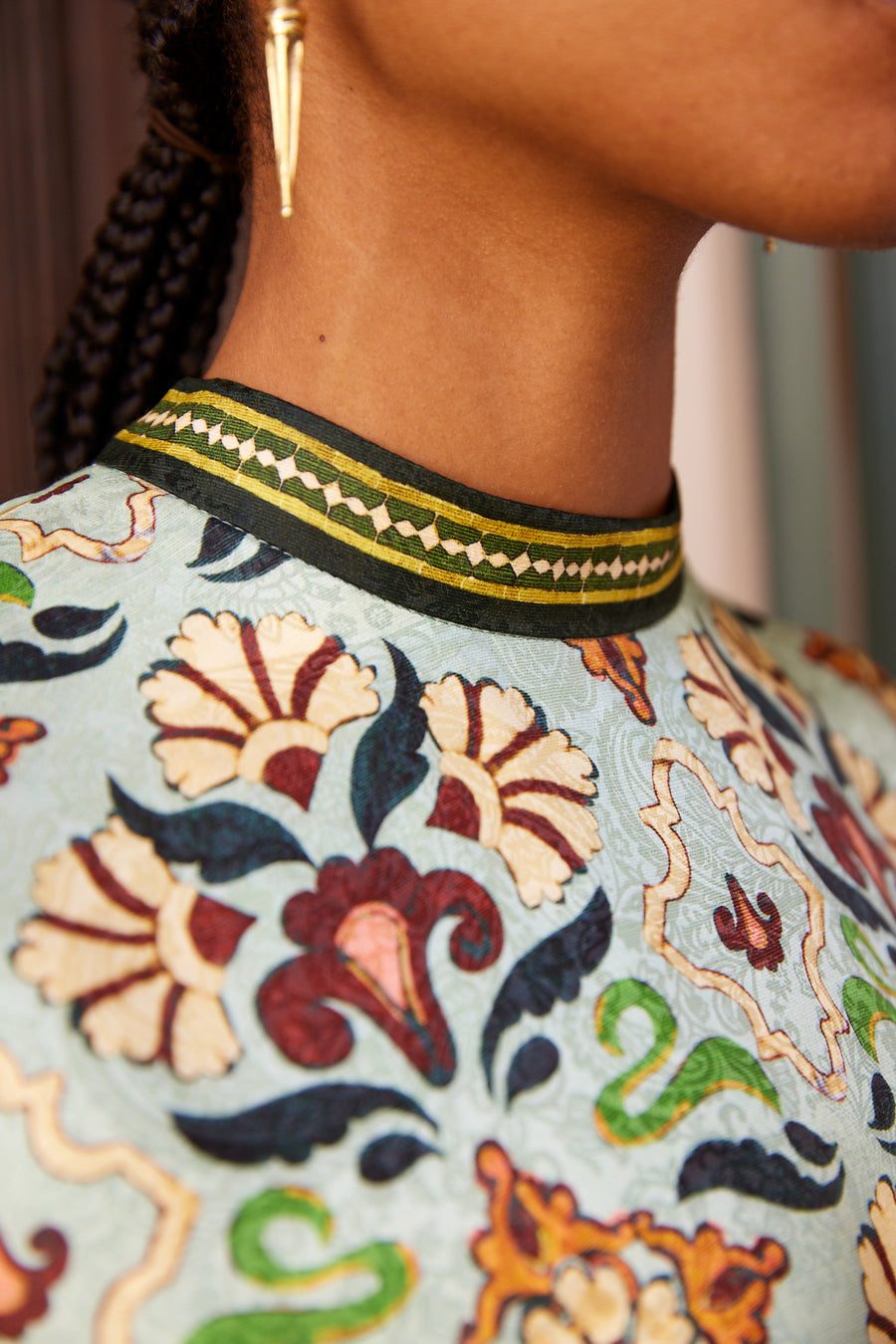 Cece Spliced Midi Dress Dresses Alèmais