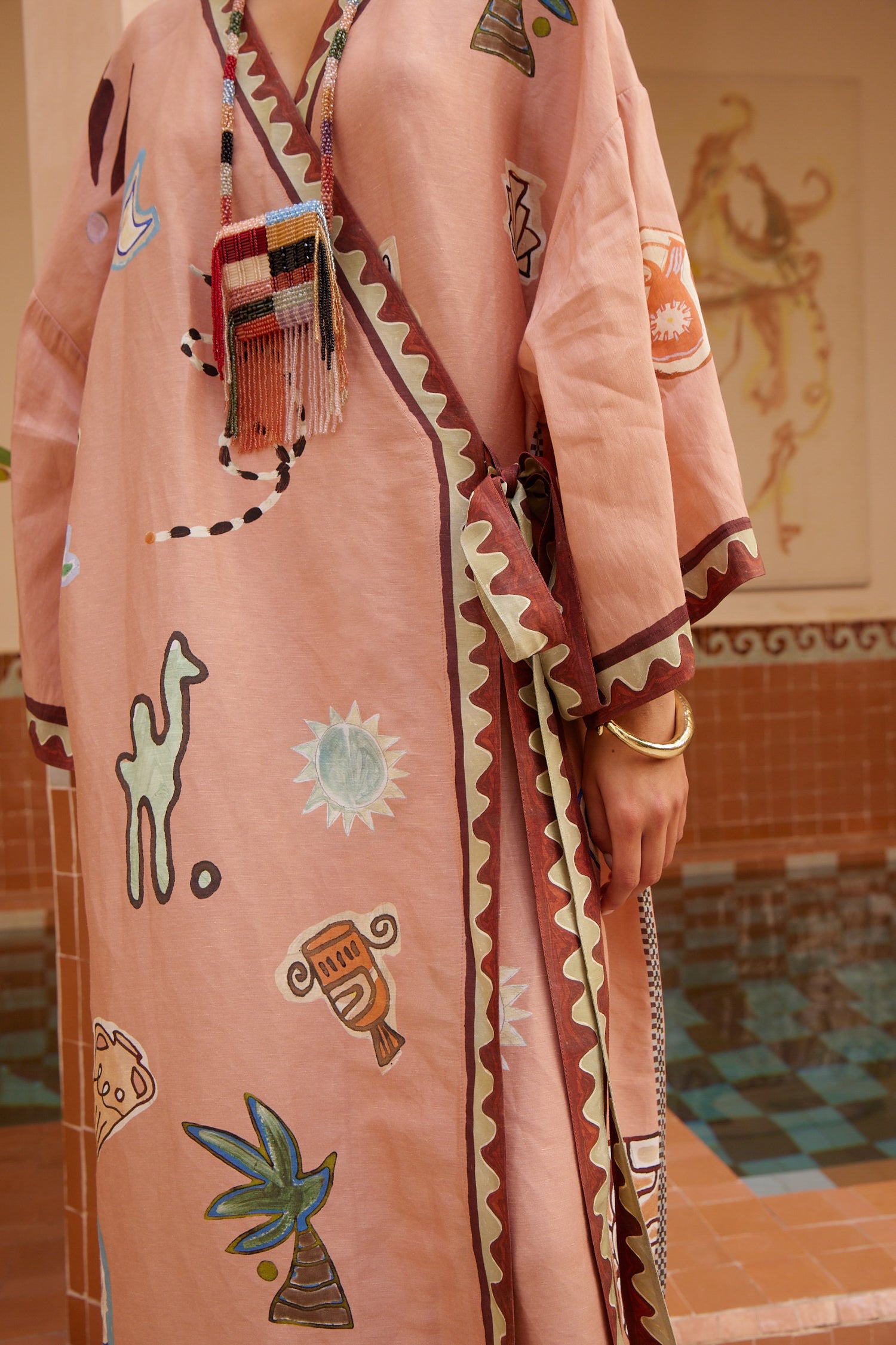 Laurence Wrap Midi Dress Dresses Alèmais