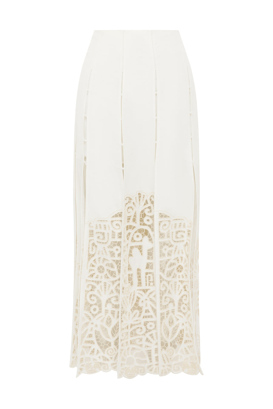 Rosemary Embroidered Skirt Skirts Alèmais