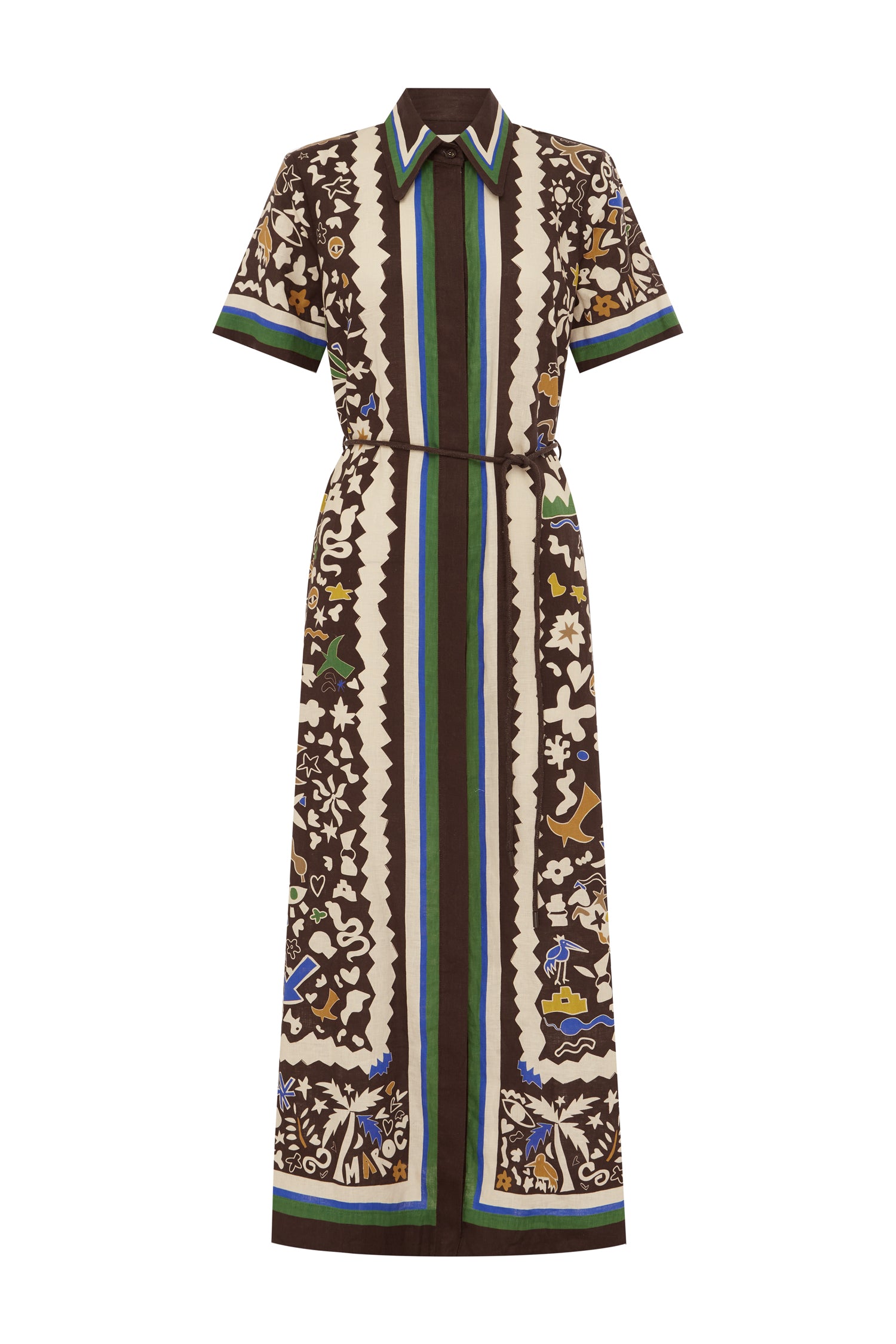 Maroc Shirtdress Dresses Alèmais