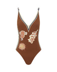 Soleil D'amour V Neck one Piece