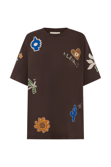 Sirocco Embroidered Tee shirt Alèmais