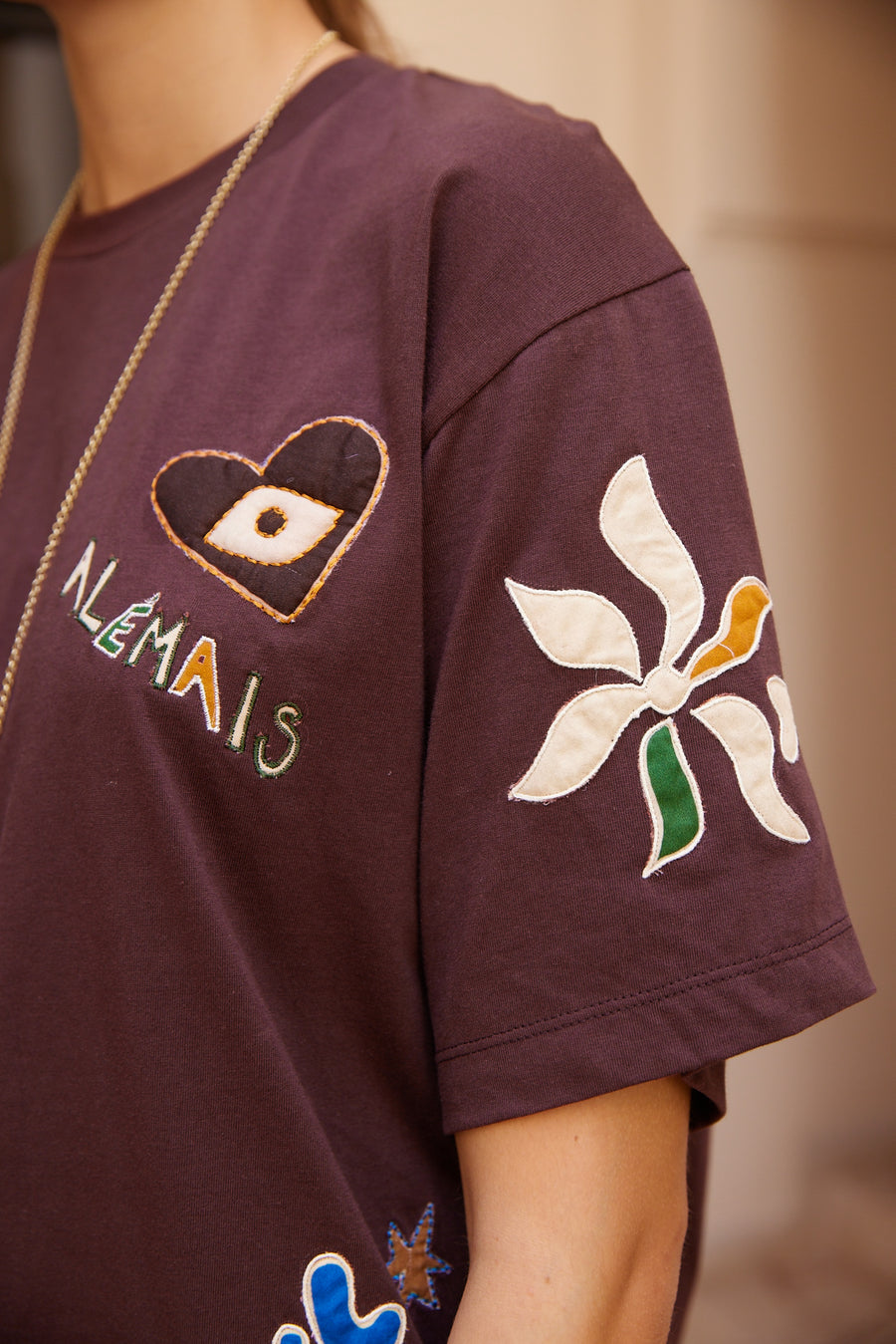 Sirocco Embroidered Tee shirt Alèmais