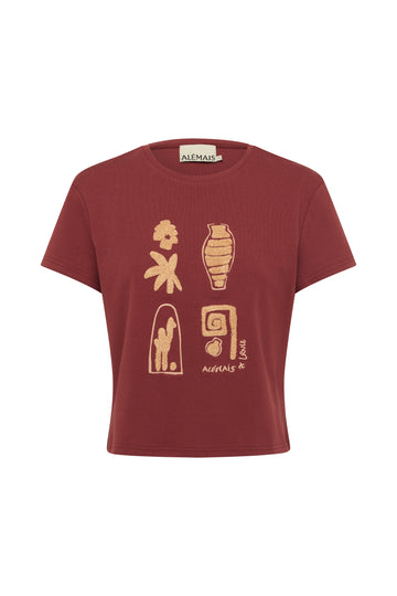 Laurence Chenille Fitted Tee shirt Alèmais