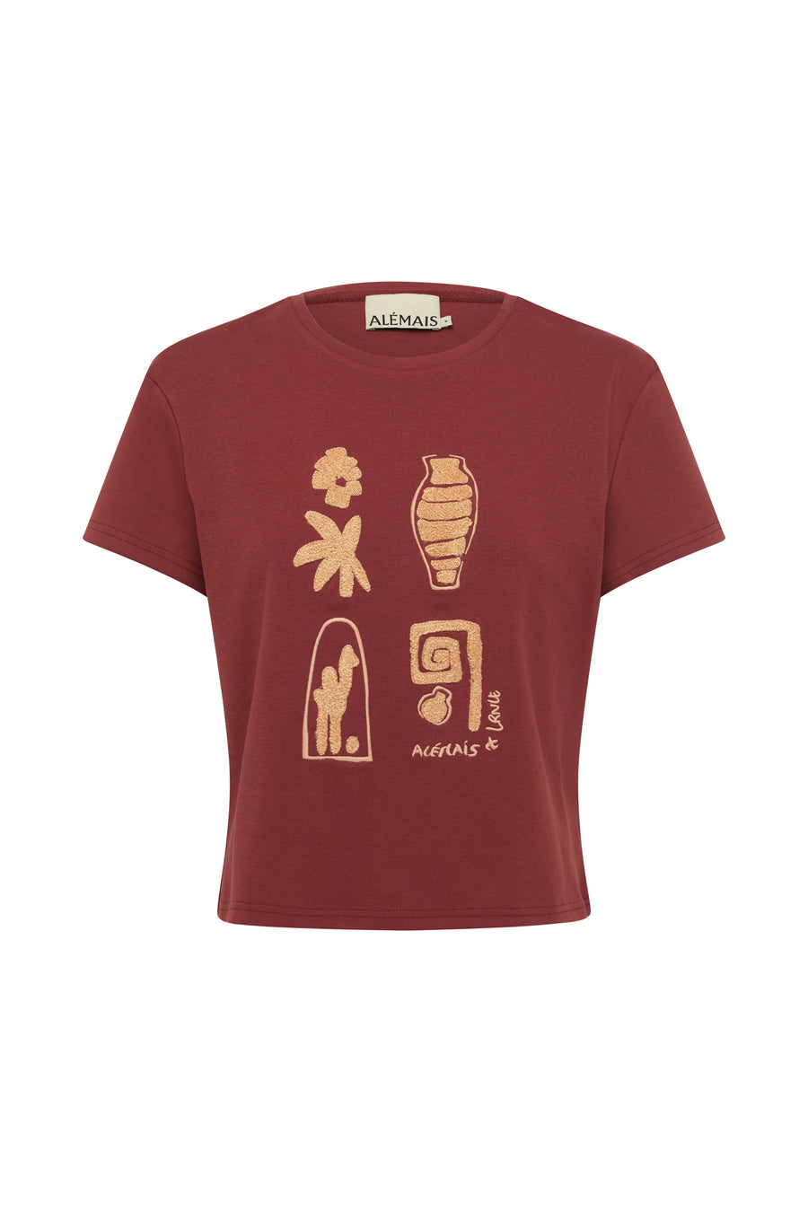 Laurence Chenille Fitted Tee shirt Alèmais