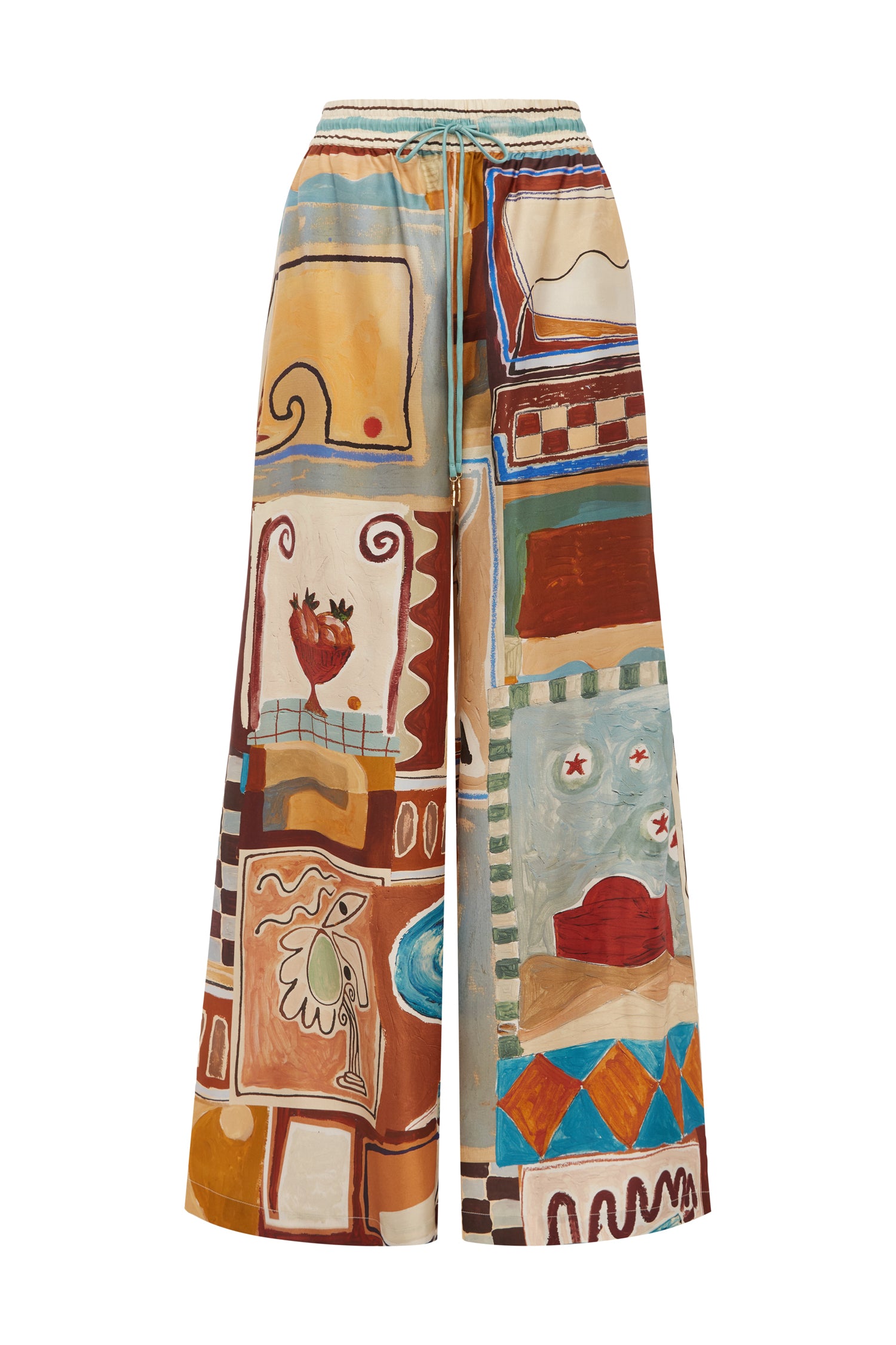 Michelle Silk Pant Pants Alèmais