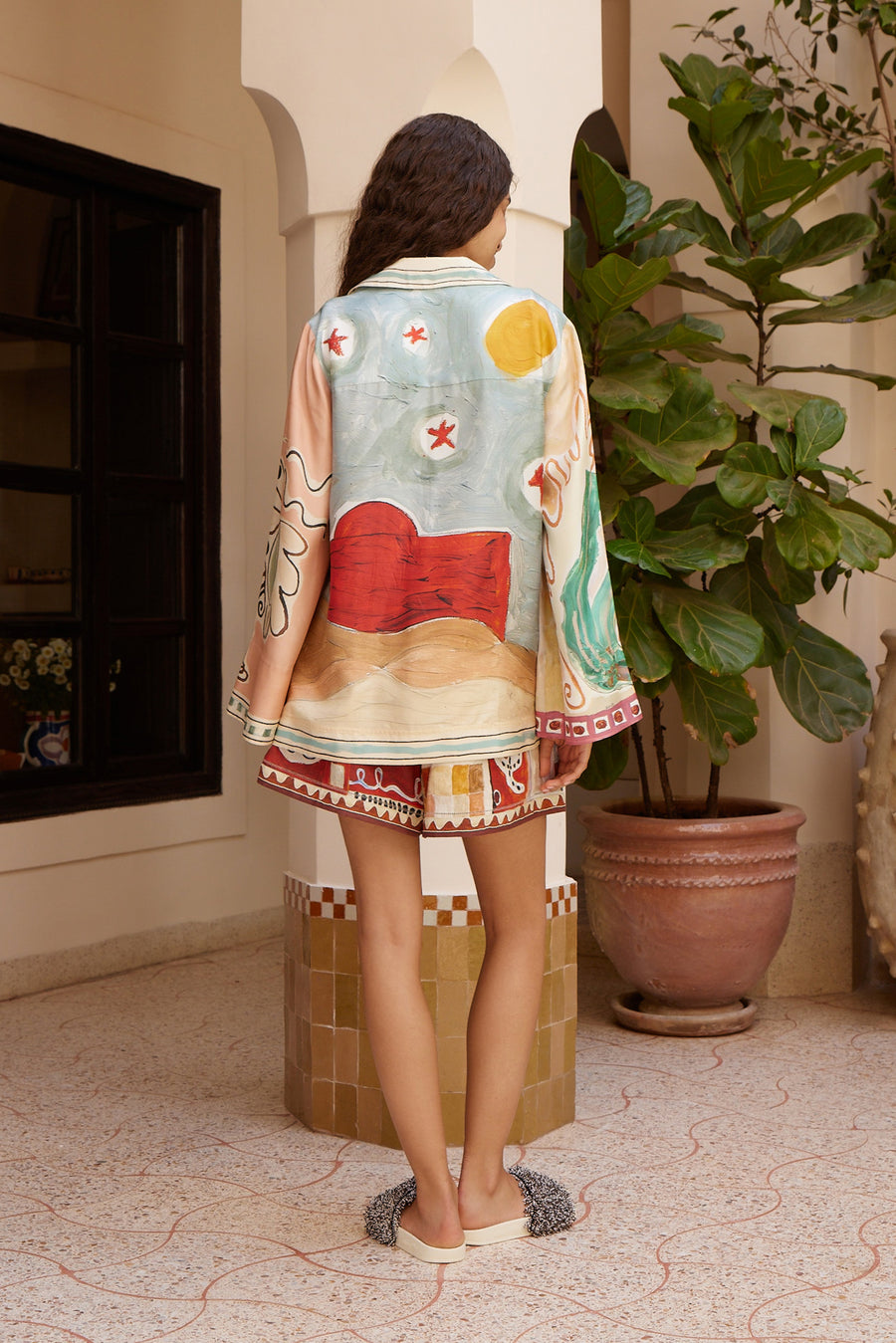Michelle Silk Shirt- Preorder shirt Alèmais