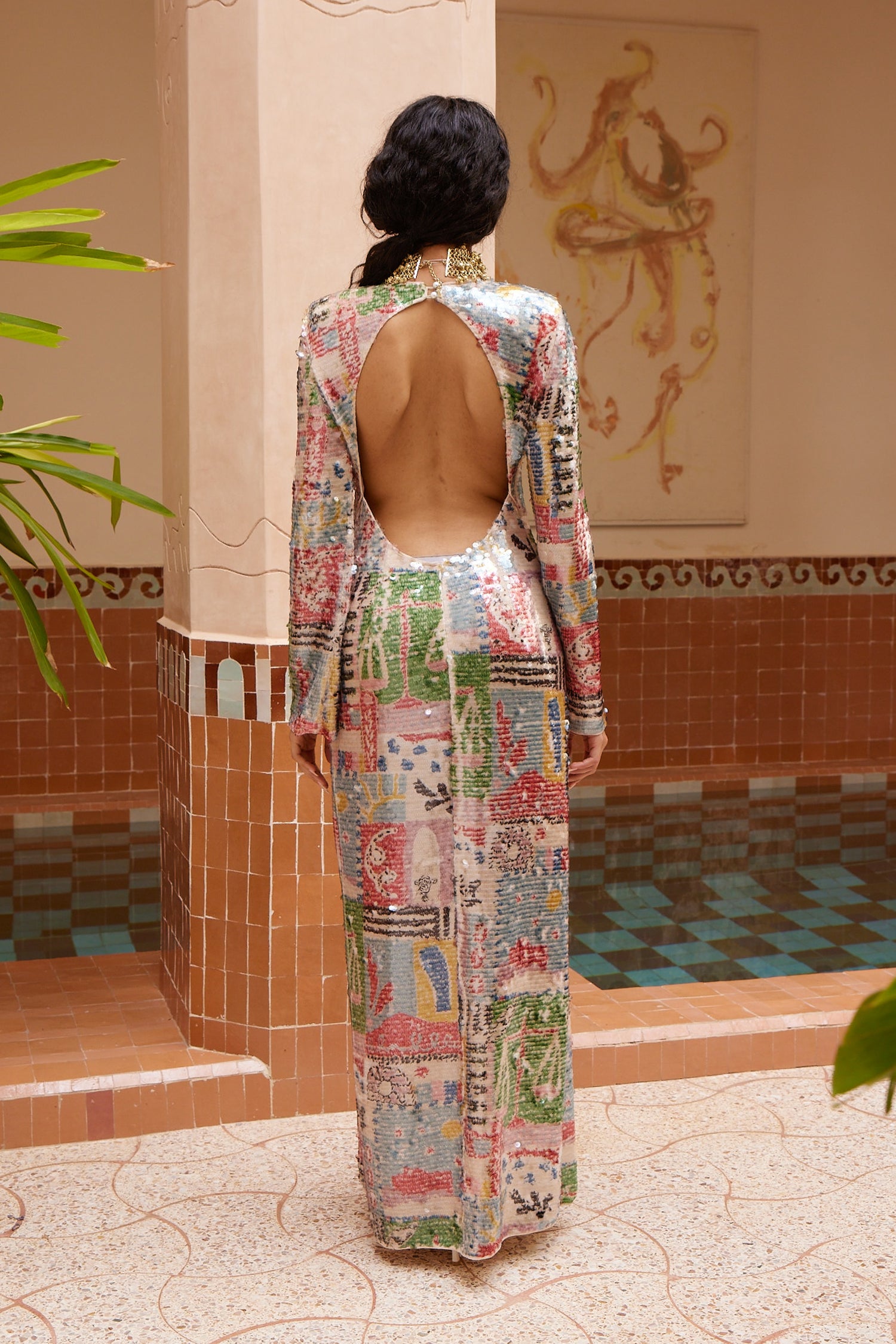 Lumira Sequin Gown Dresses Alèmais