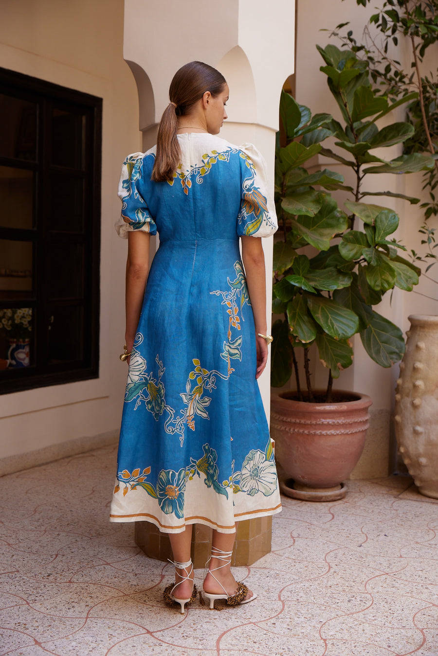 Luda Midi Dress- Preorder Dresses Alèmais