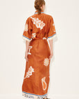 Soleil D'amour Silk Sarong Skirt- Preorder Skirts Alèmais
