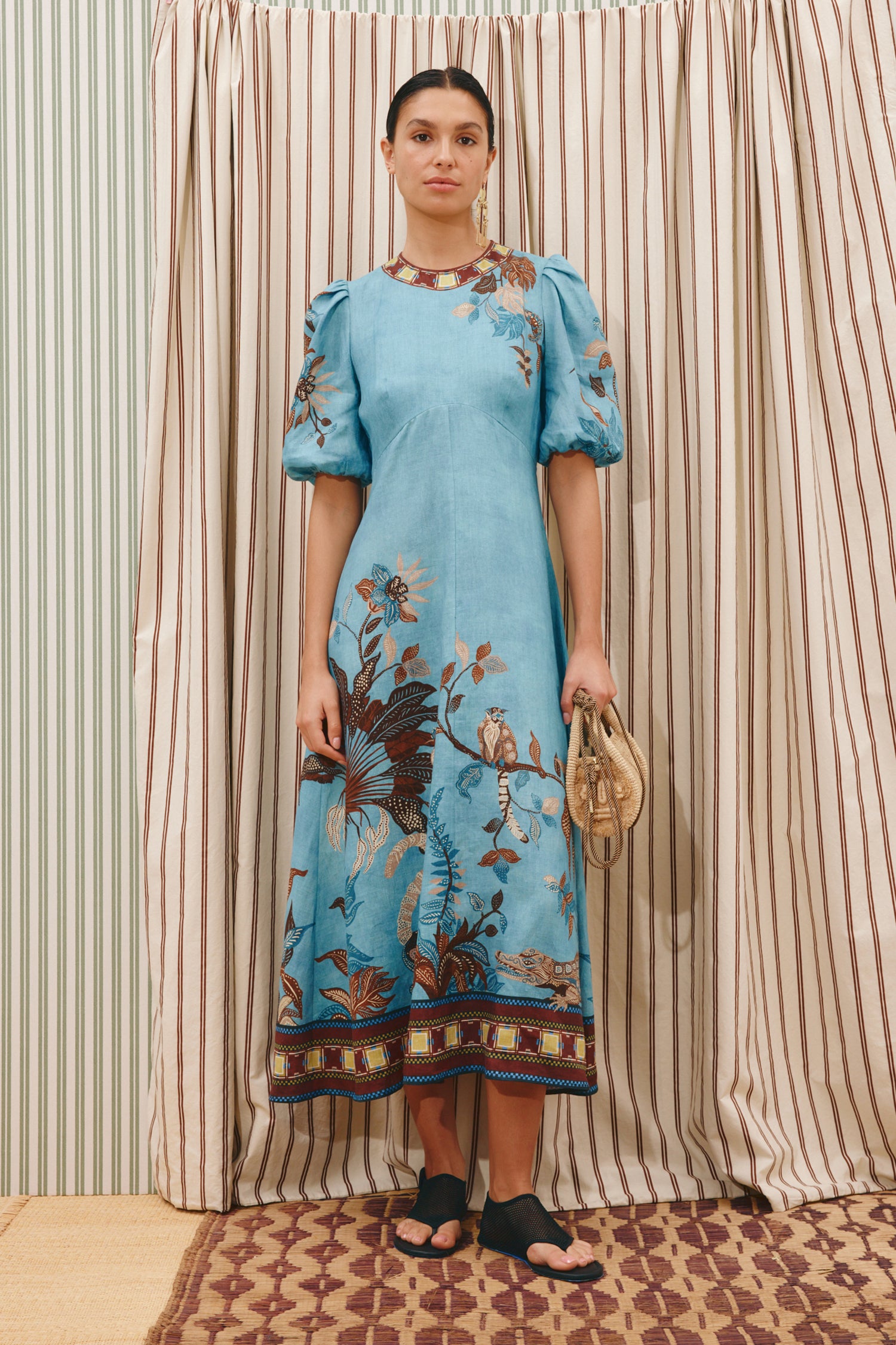 Georgie Midi Dress Dresses ALEMAIS