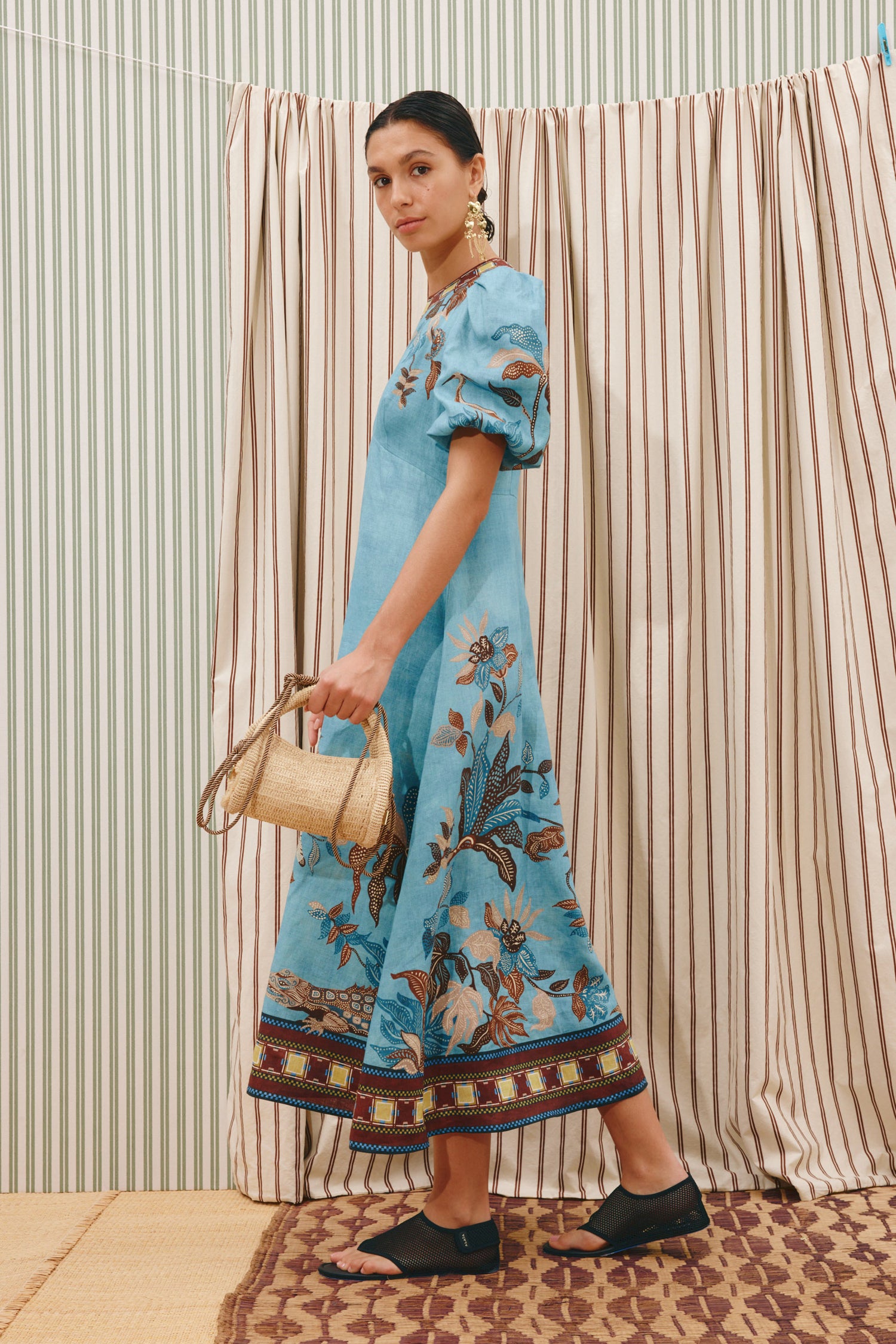 Georgie Midi Dress Dresses ALEMAIS