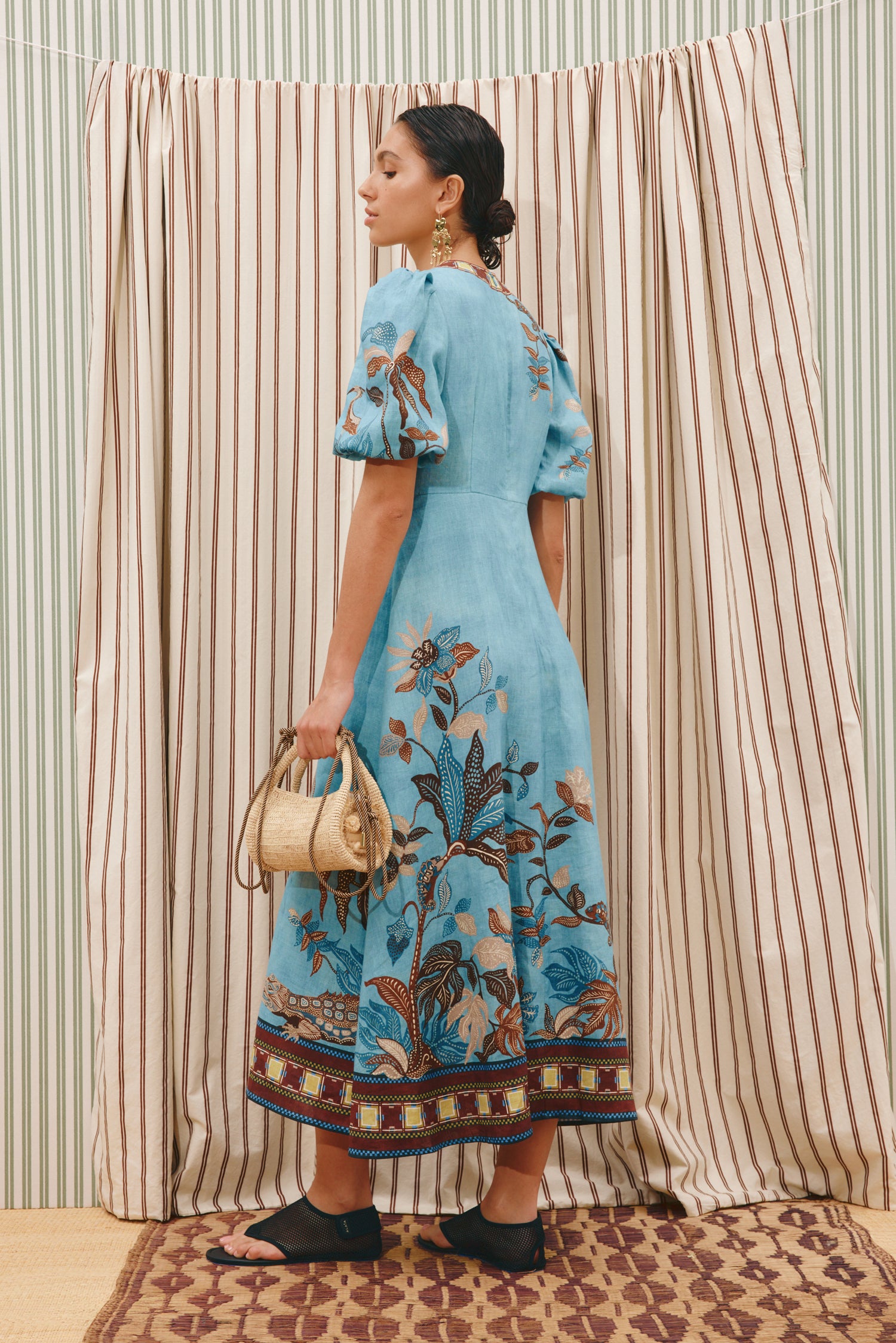 Georgie Midi Dress Dresses ALEMAIS