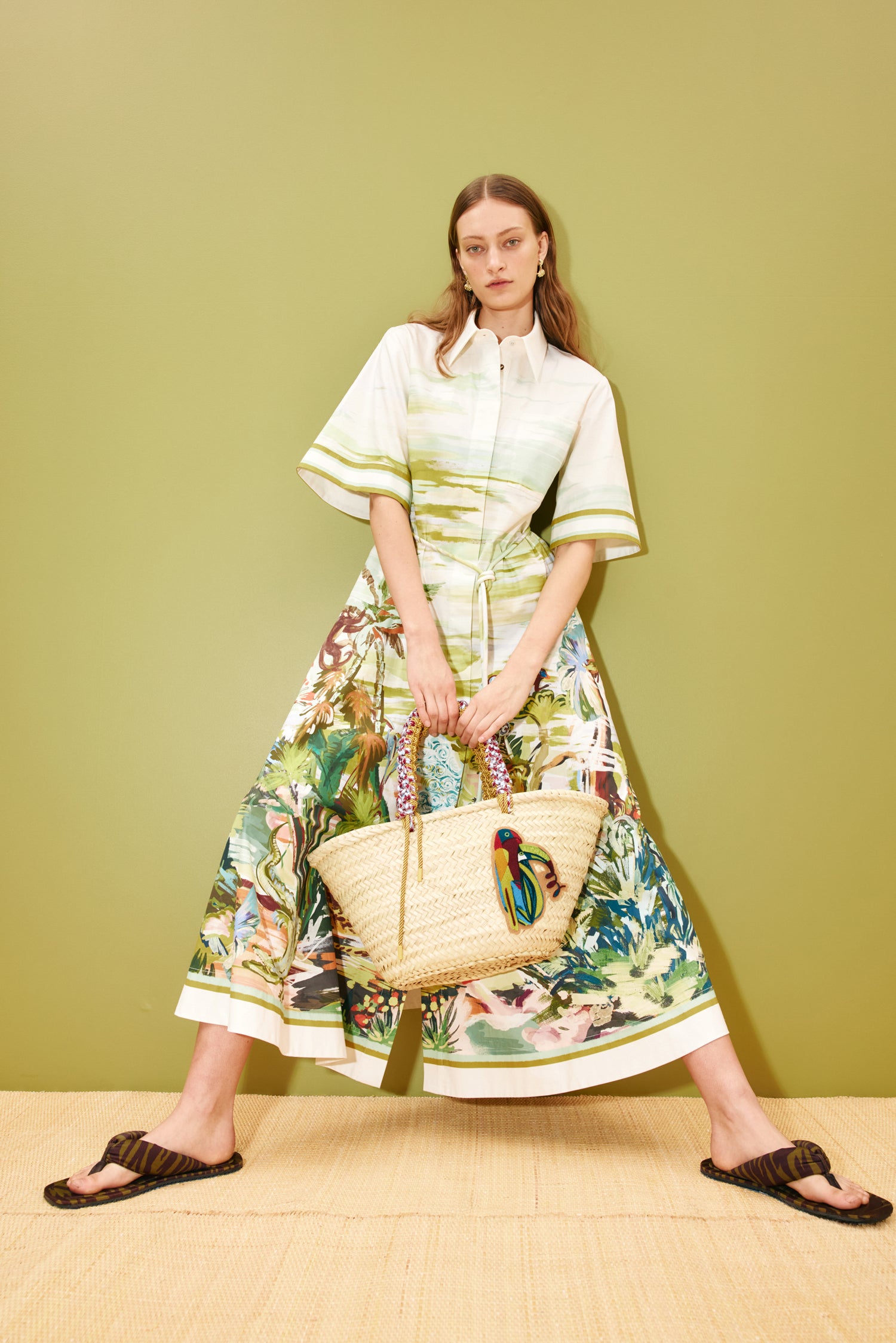 Jungle Boogie Shirtdress Dresses ALEMAIS