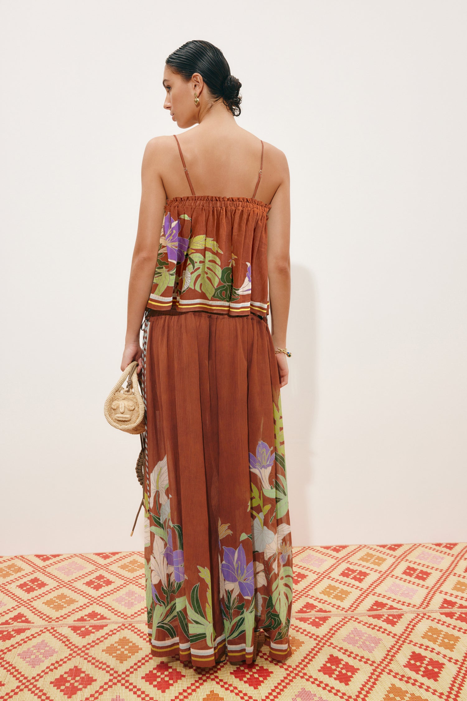 Alfie Ruched Top shirt ALEMAIS