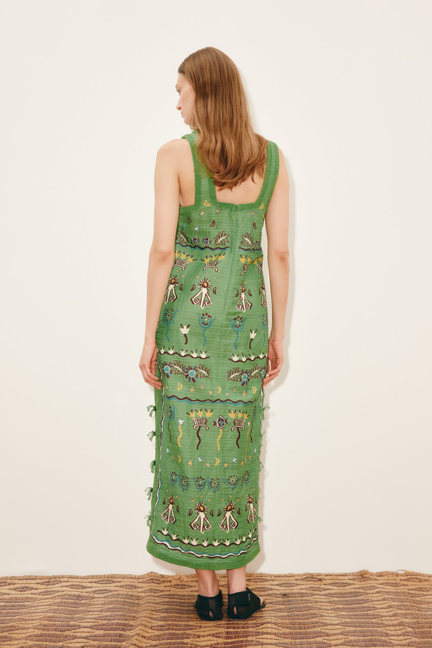 Sun Dancer Midi Dress Dresses ALEMAIS