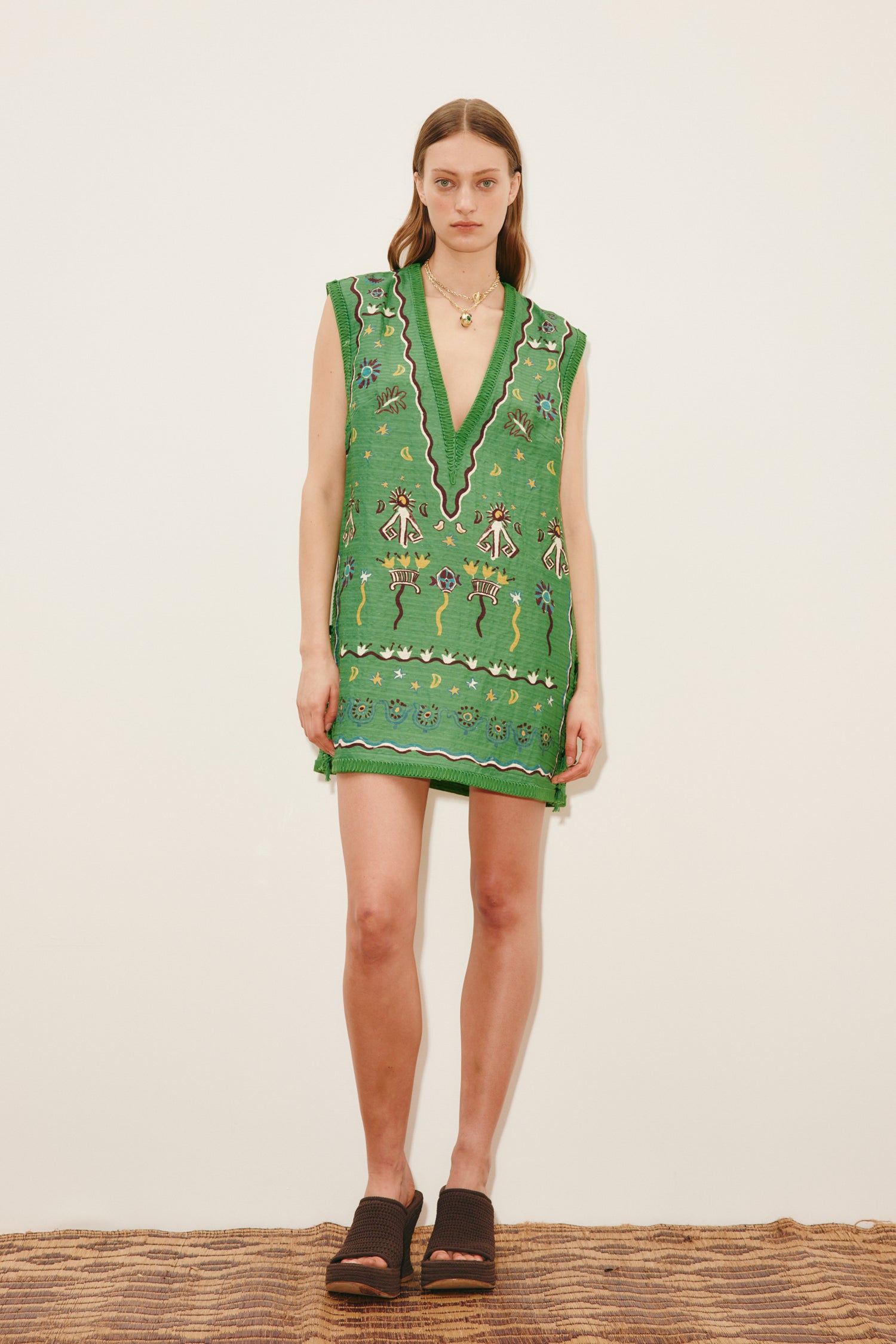 Sun Dancer Mini Dress Dresses ALEMAIS