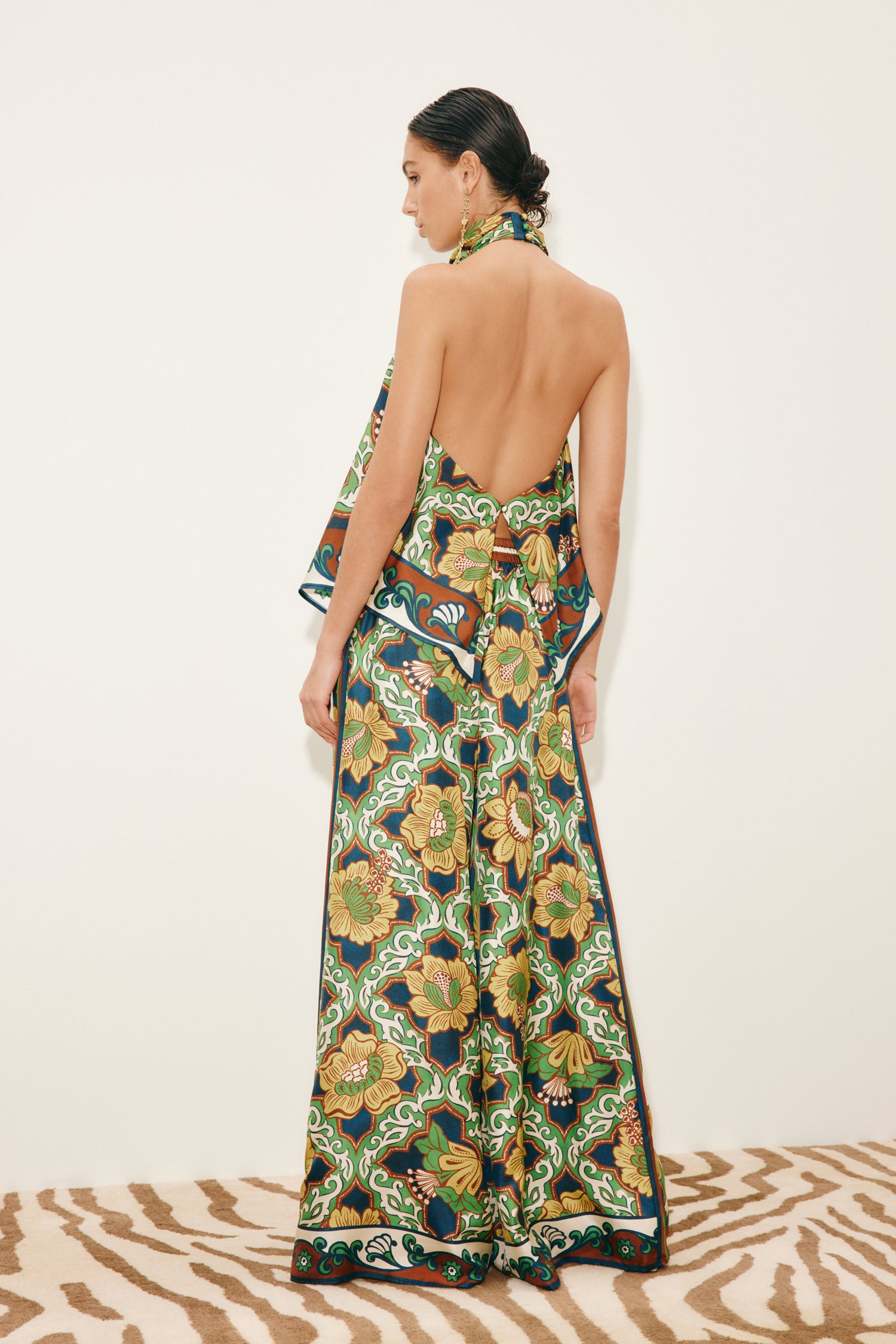 Liana Silk Top shirt ALEMAIS