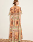 Alberta Smocked Shirtdress Dresses ALEMAIS
