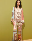 Alberta Silk Shirt Pants ALEMAIS