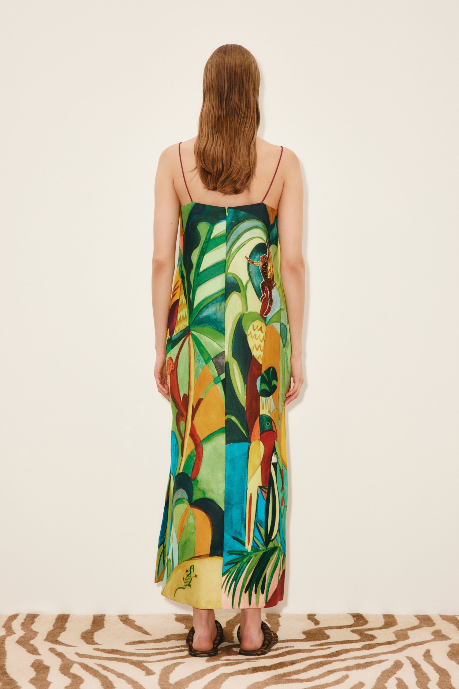 Mokshini Embellished Midi Dress Dresses ALEMAIS