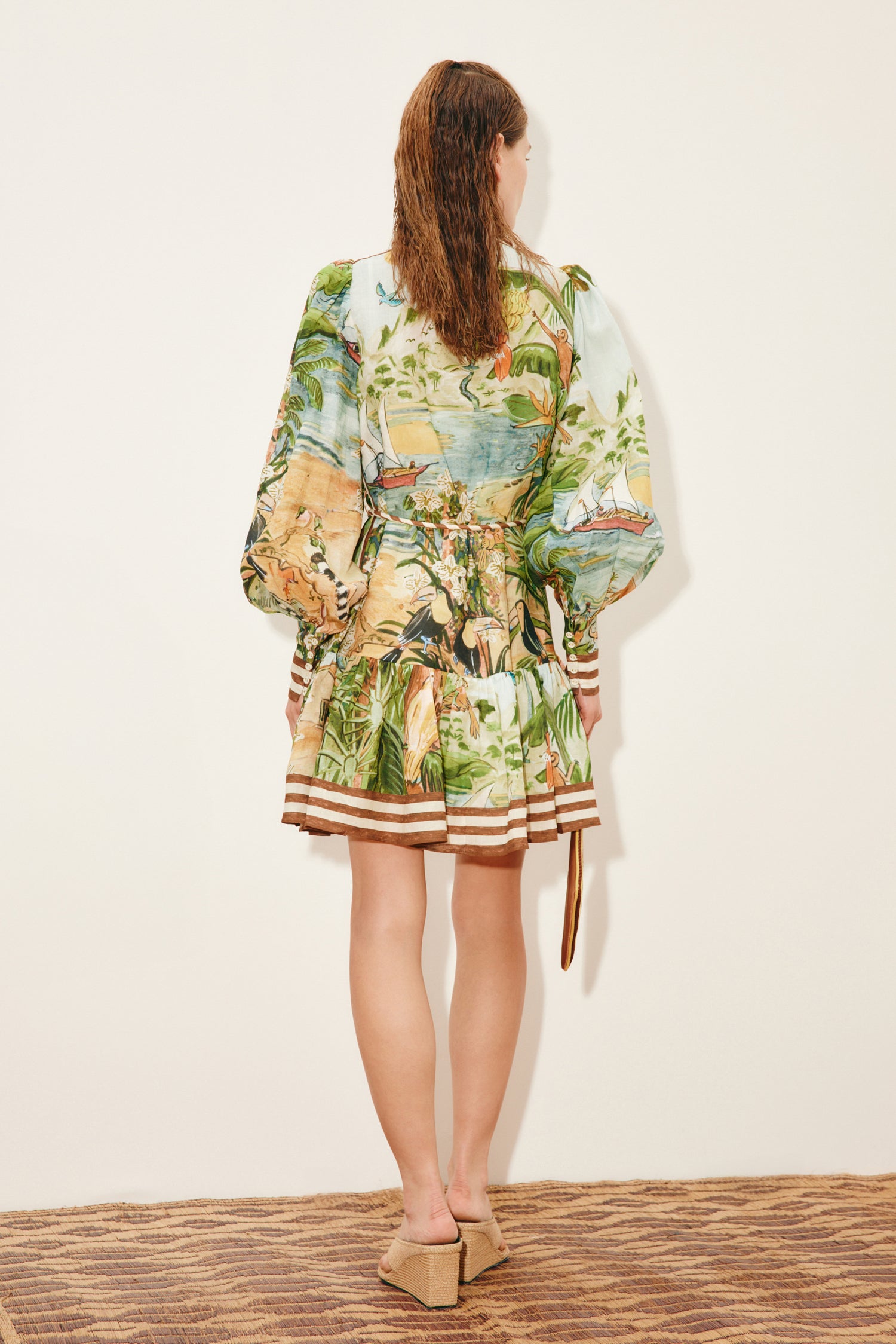 Toucan Tango Mini Dress Dresses ALEMAIS