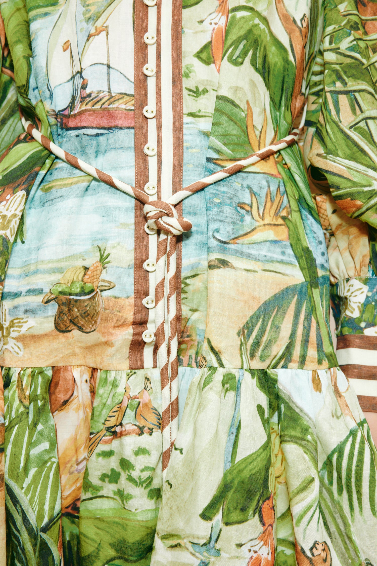 Toucan Tango Mini Dress Dresses ALEMAIS