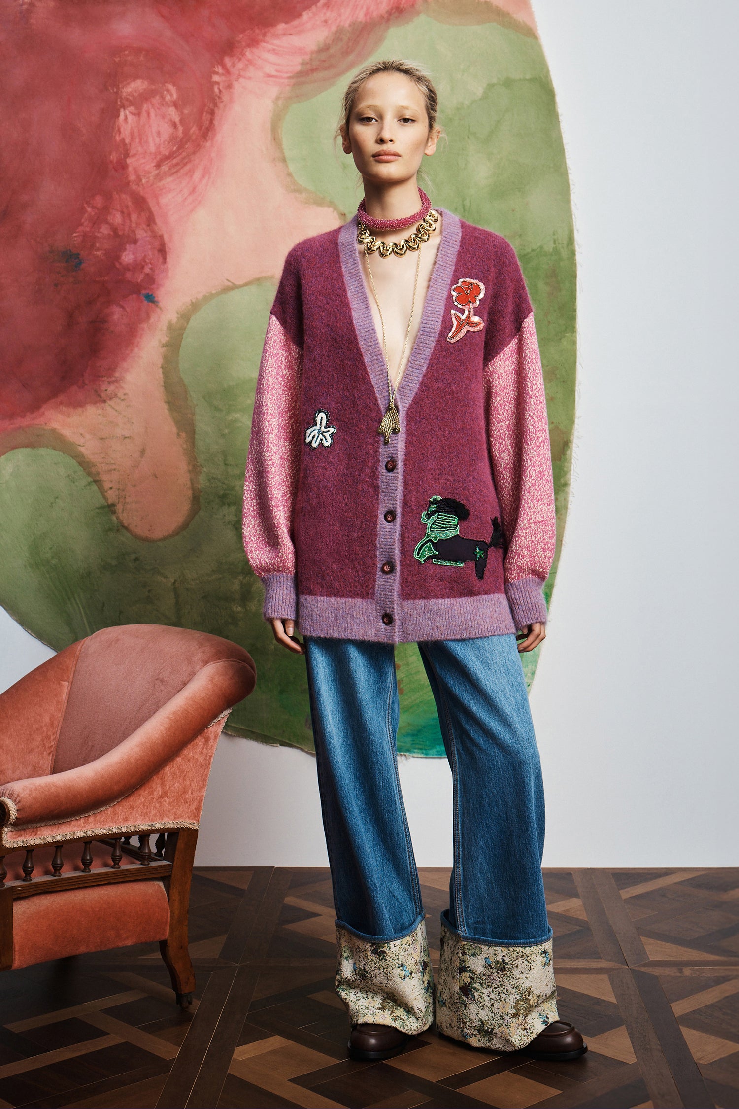 Mlak Cardigan jacket ALEMAIS