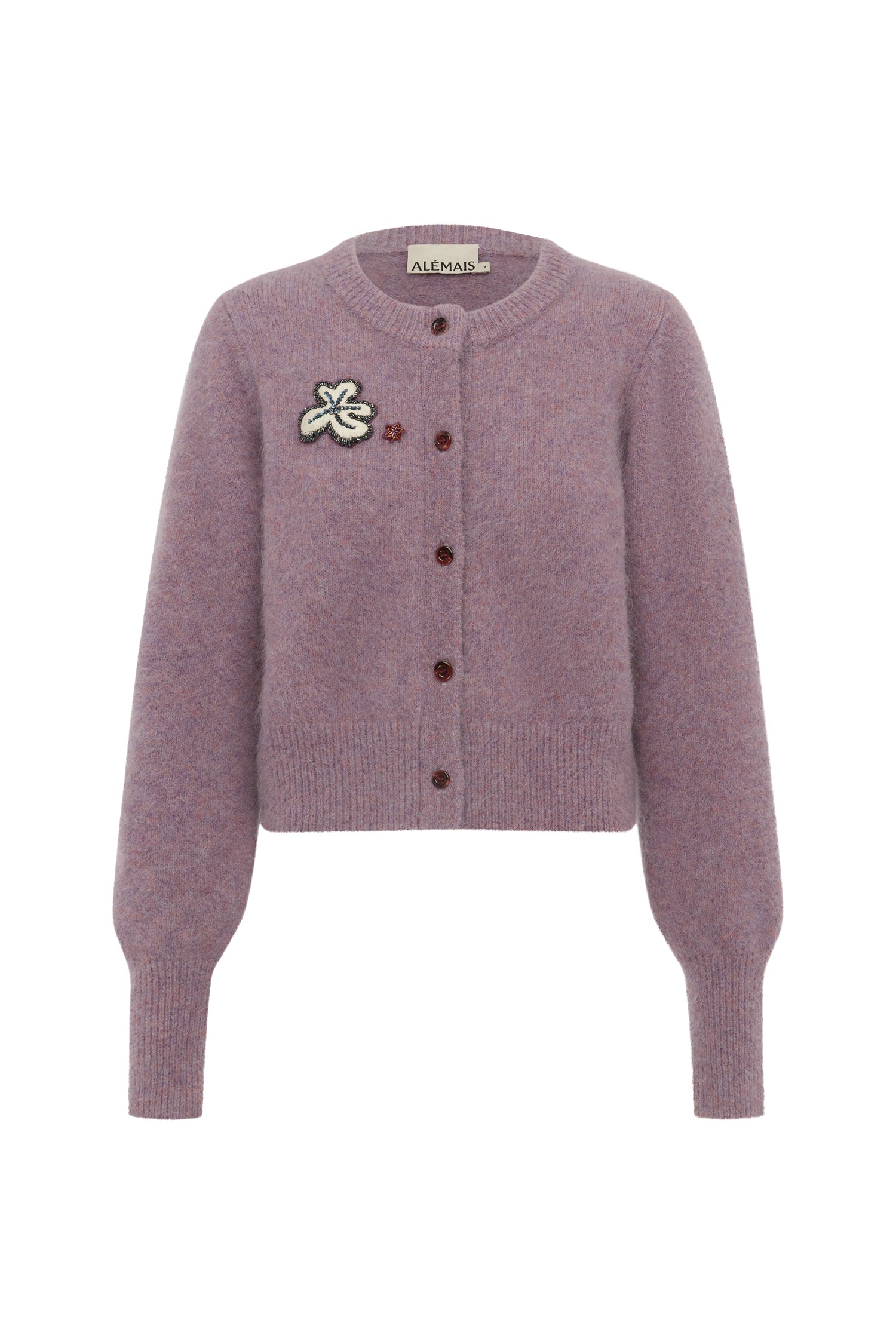 Reggie Cropped Cardigan jacket ALEMAIS