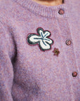 Reggie Cropped Cardigan jacket ALEMAIS