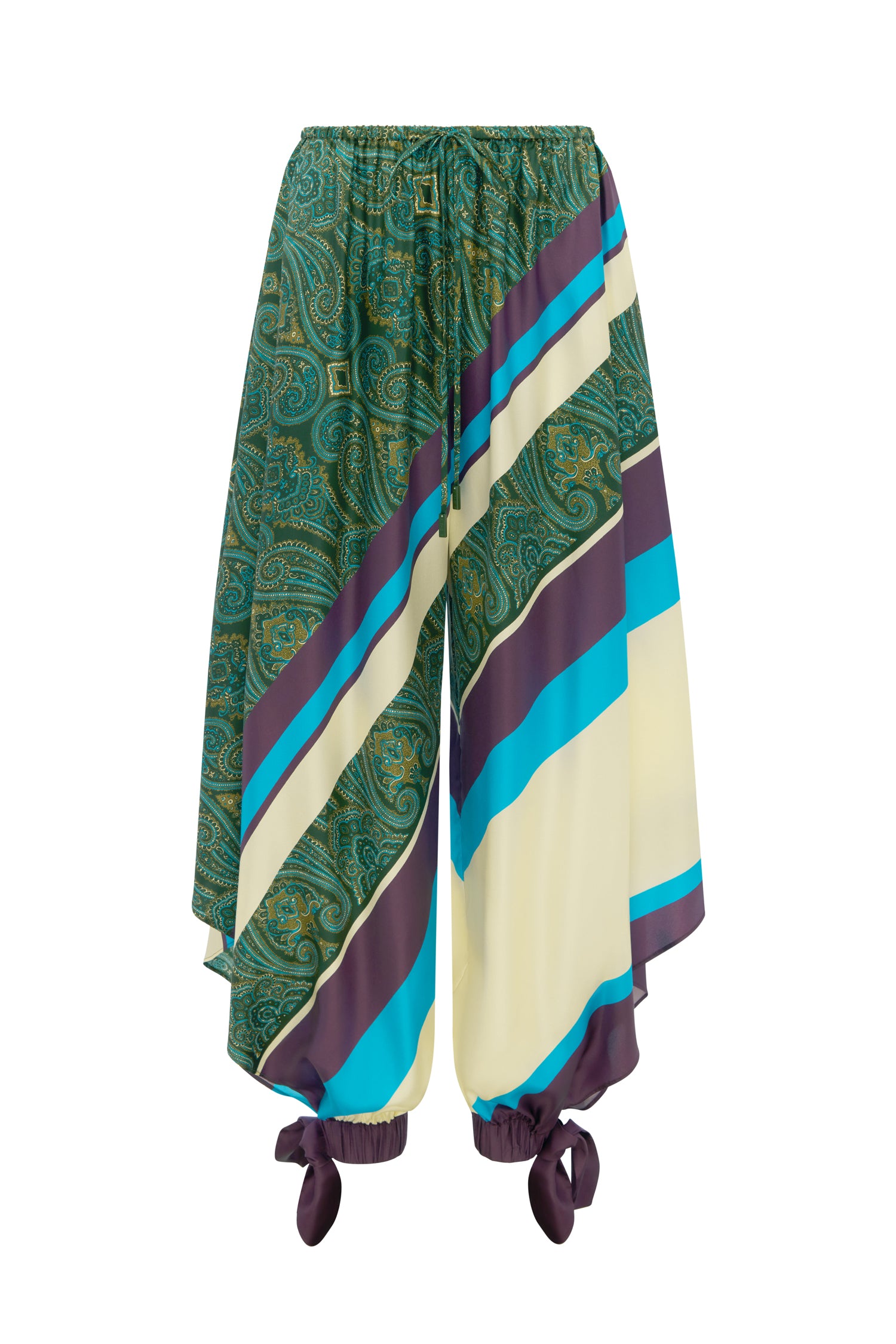 Joni Silk Pant Pants ALEMAIS