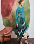 Joni Silk Pant Pants ALEMAIS
