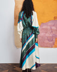 Joni Silk Midi Dress Dresses Alèmais