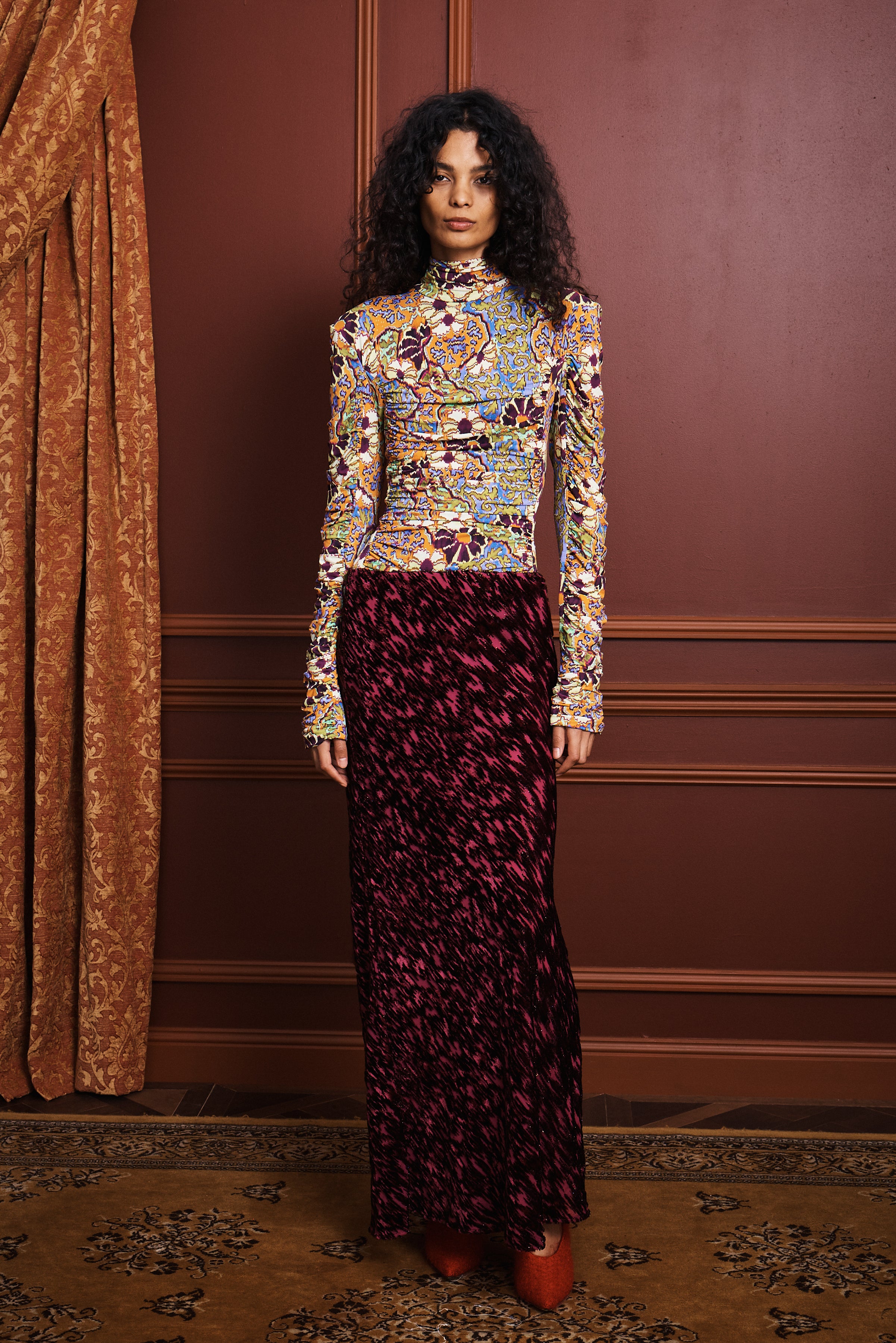 Joanna Ruched Top shirt Alèmais