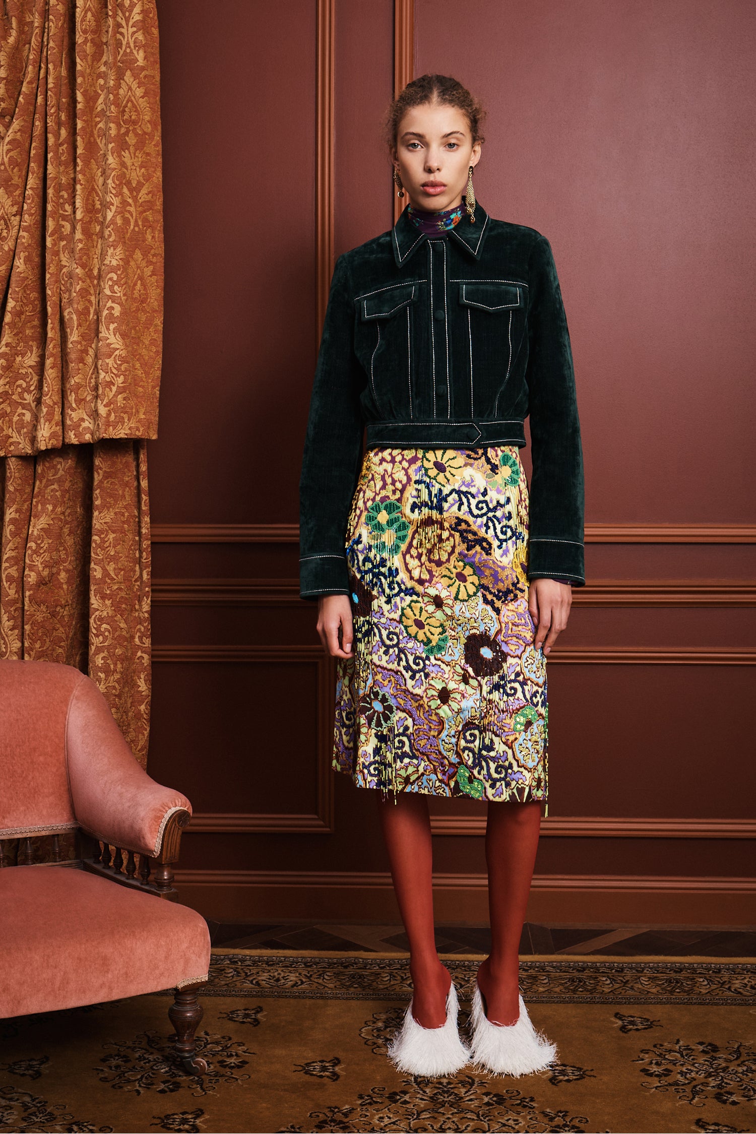 Joanna Embellished Skirt