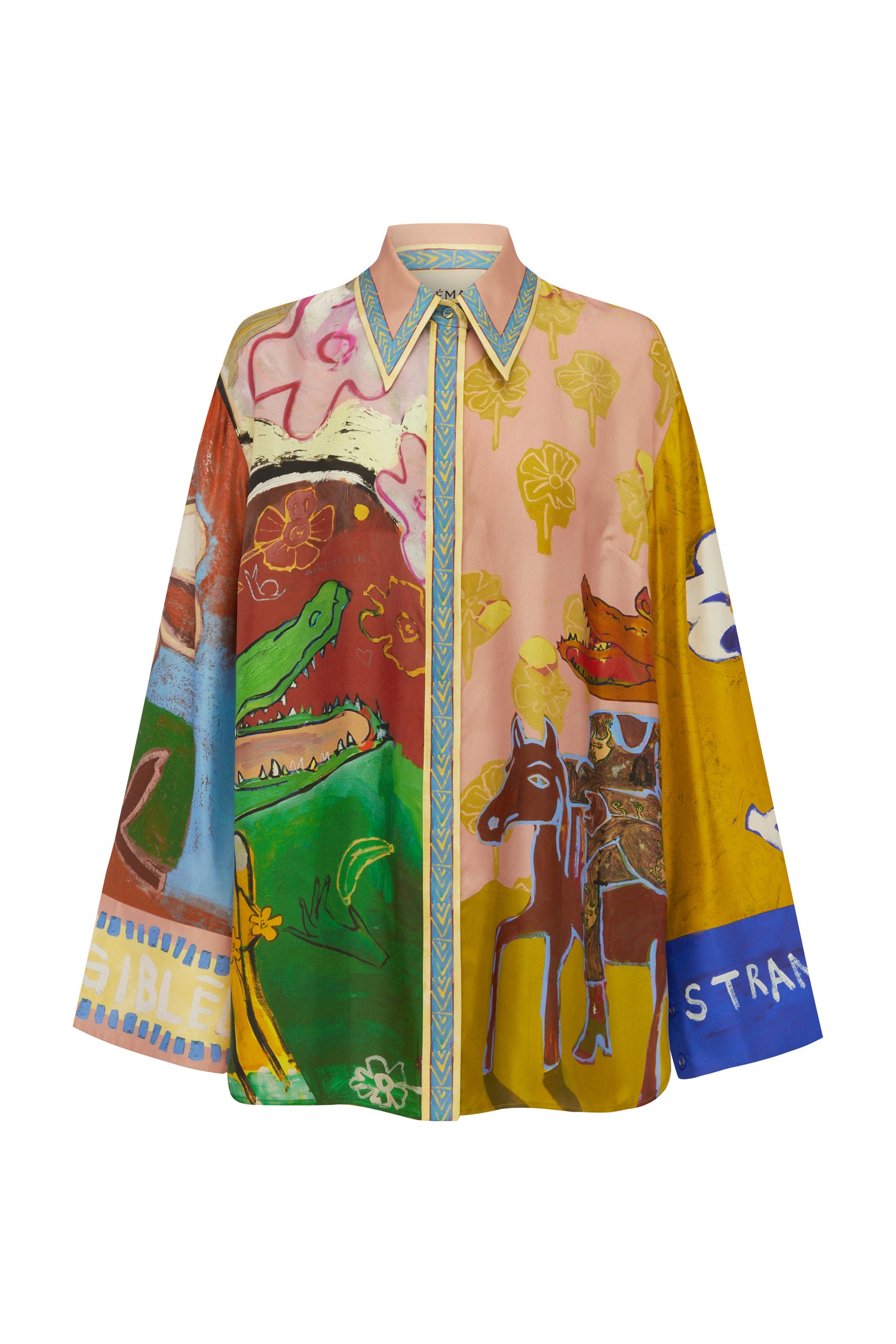 Mlak Silk Shirt shirt Alèmais