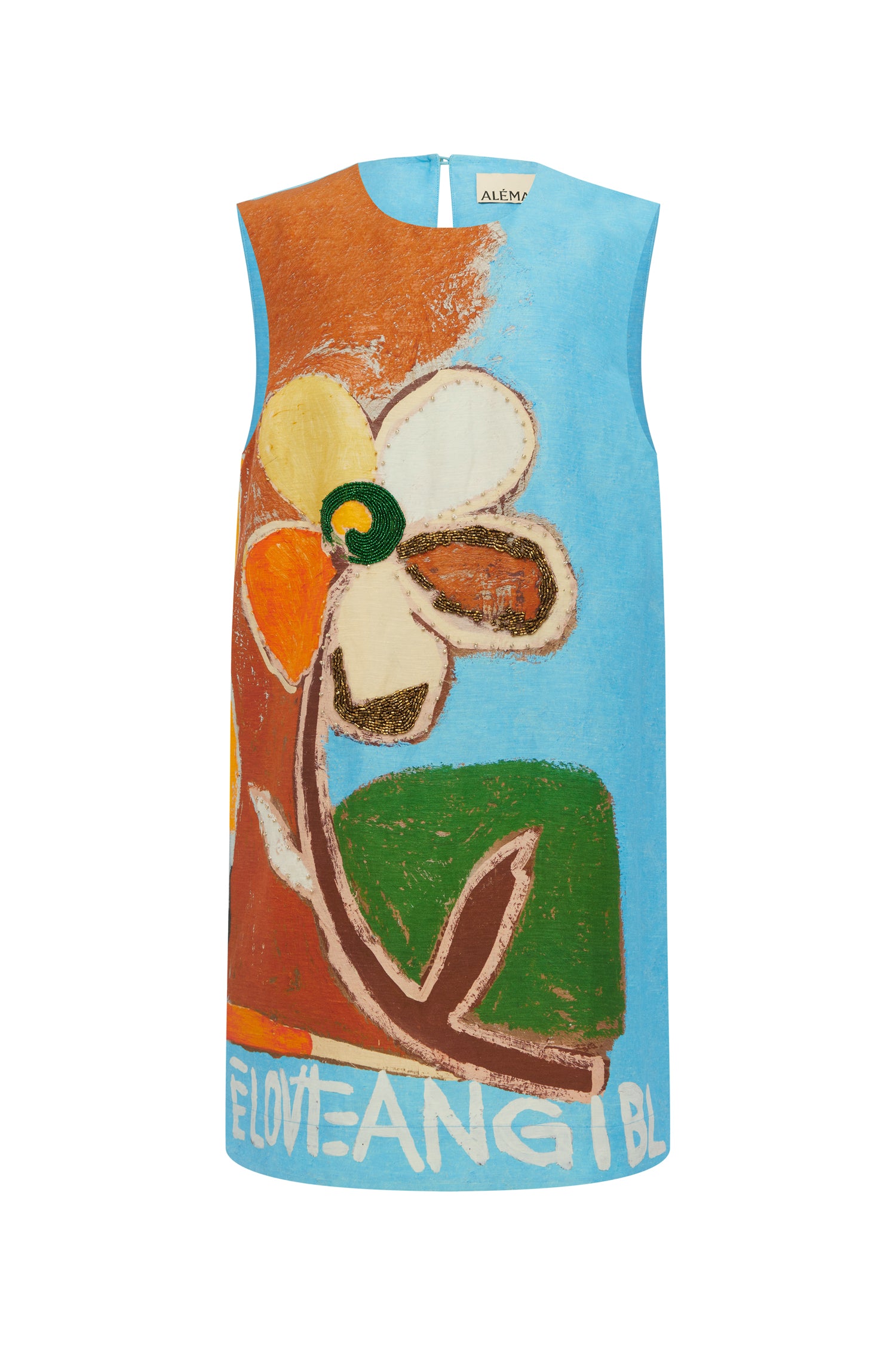 Lenny Embellished Mini Dress ALEMAIS
