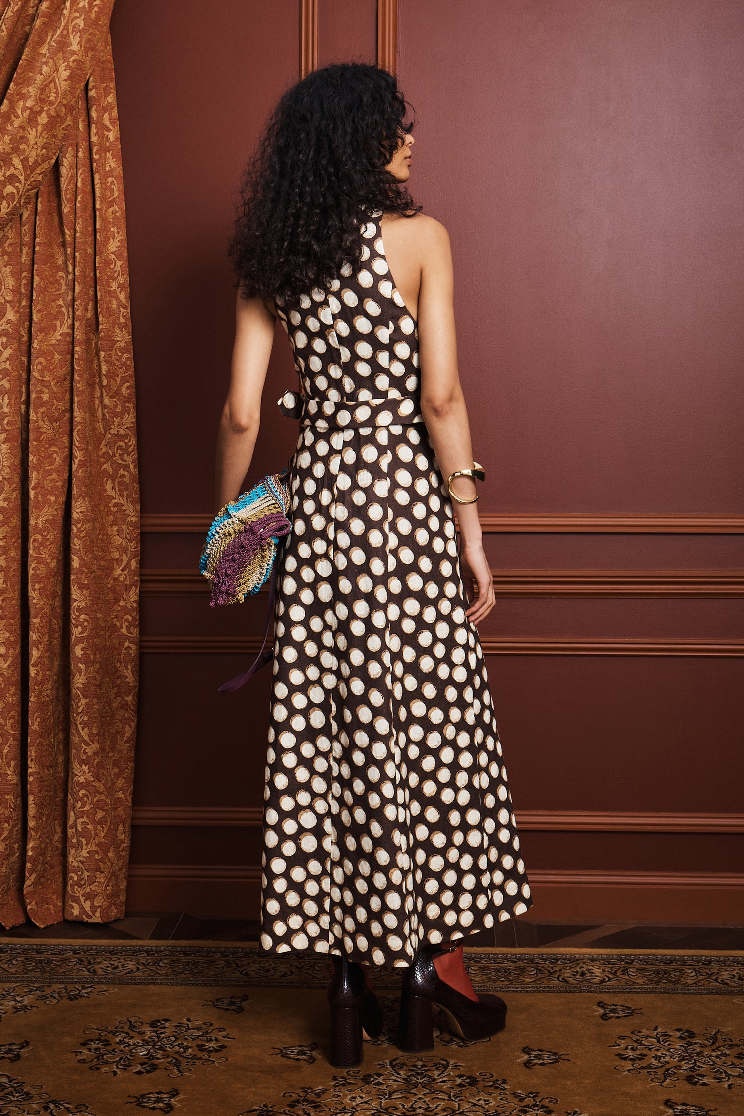 Paula Midi Dress Dresses ALEMAIS
